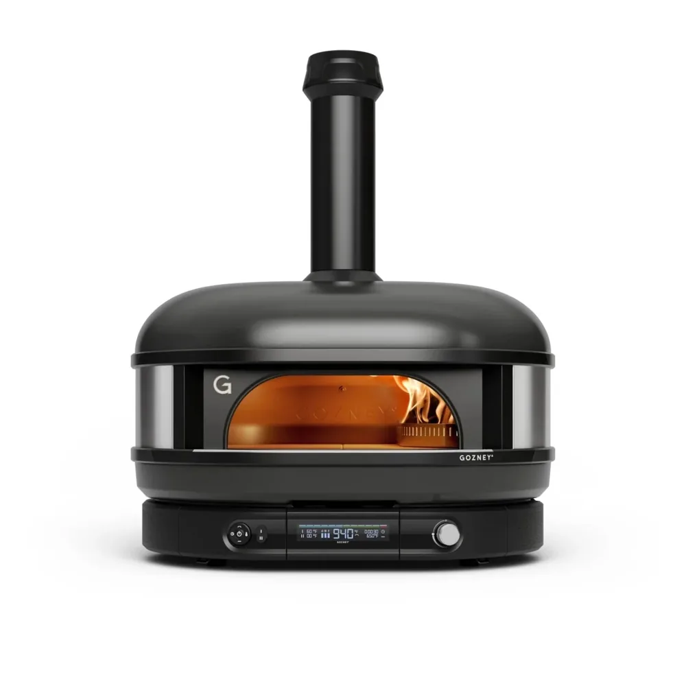 Gozney Dome Gen 2 Off Black – Multifuel-Pizzaofen, Frontansicht