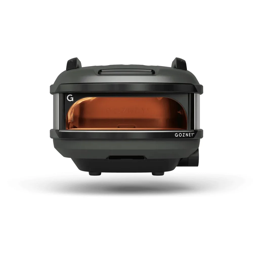 Gozney Tread Off-Black – tragbarer Gas-Pizzaofen, Frontansicht